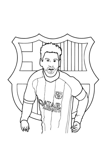 yeti kitap Futbolcu Boyama Kitapları (ronaldo Messi Neymar Mbappe Efsaneler) - 6