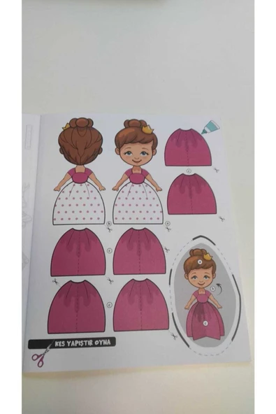 yeti kitap 3-6 Yaş Anaokulu Okul Öncesi Etkinlikler Seti 3 Lü Set - Resim 7