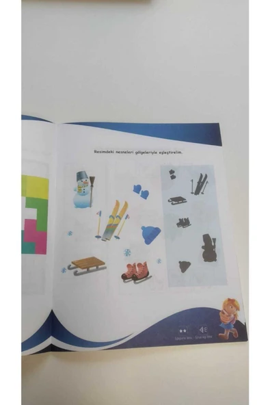 yeti kitap 3-6 Yaş Anaokulu Okul Öncesi Etkinlikler Seti 3 Lü Set - Resim 3