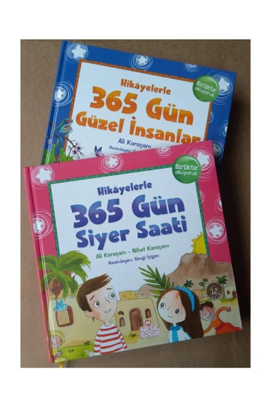 Nesil Çocuk Yayınları Hikayelerle 365 Gün Güzel Insanlar - 365 Gün Siyer Saati (2 Kitap) ürün görseli 1