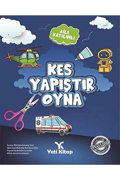 yeti kitap Kes Yapıştır Oyna 2 Kitabı ürün görseli 1