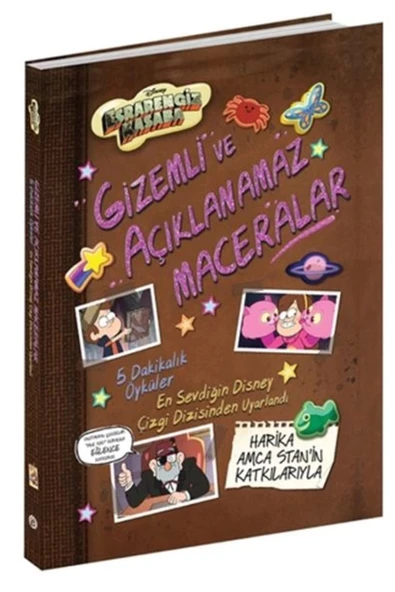 Beta Kitap Disney- Esrarengiz Kasaba Gizemli ve Açıklanamaz Maceralar ürün görseli 1