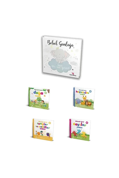 yeti kitap 03 Yaş Bebeğimin İlk Kitapları Seti 5 Kitap Takım ürün görseli 1
