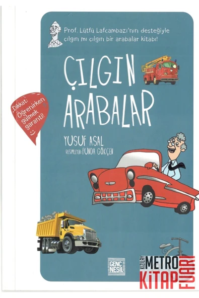 Nesil Yayınları Çılgın Arabalar ürün görseli 1