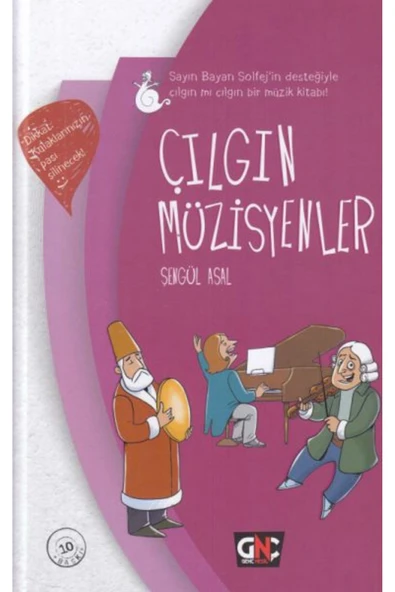 Nesil Yayınları Çılgın Müzisyenler - Ciltli ürün görseli 1