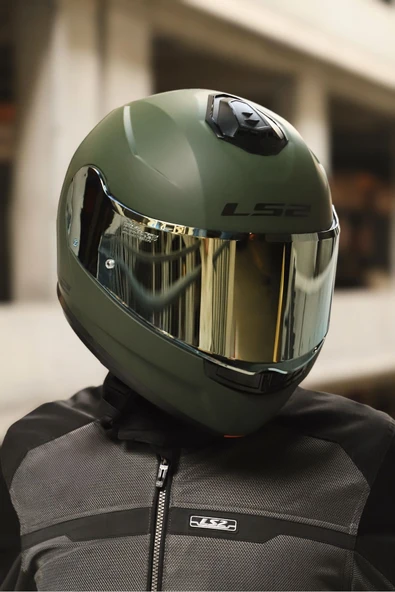 STROBE 2 MAT YEŞİL KASK - 7