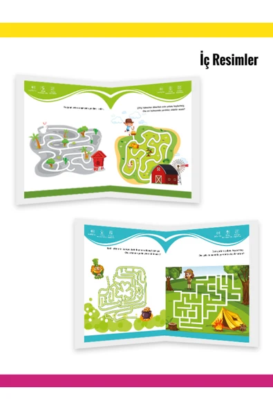 yeti kitap Mega Süper Zeka Setim Aktivite Kitaplarıyla Dolu Eğlenceli Eğitim Seti - 5