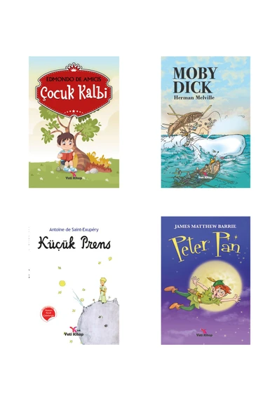 yeti kitap 4. Sınıf Çocuk Edebiyatı Setim (4 Kitap) ürün görseli 1