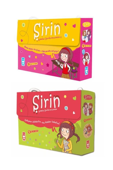 Timaş Yayınları Timaş Şirin Kendimi Durduramıyorum Serisi 1. Ve 2. Set (10 Kitap) ürün görseli 1