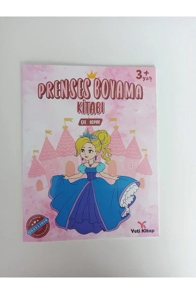 yeti kitap 3-6 Yaş Eğlenceli Boyama Kitap Seti (3 Kitap) - Resim 6