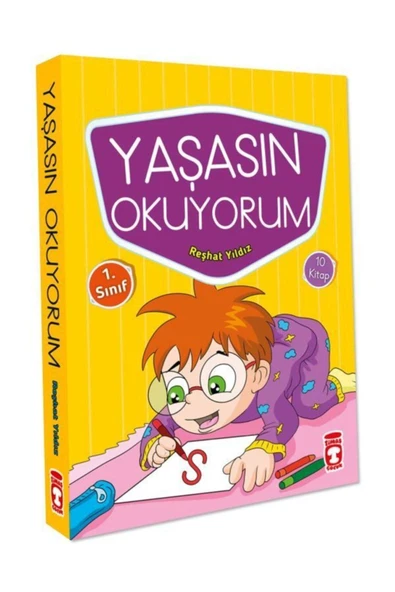 Timaş Çocuk Yaşasın Okuyorum - Set (10 Kitap) ürün görseli 1