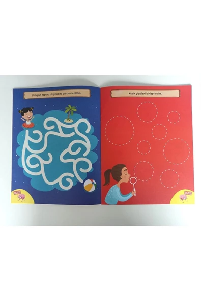 yeti kitap Evde Dikkat Güçlendirme Setim 3 Yaş - Resim 5