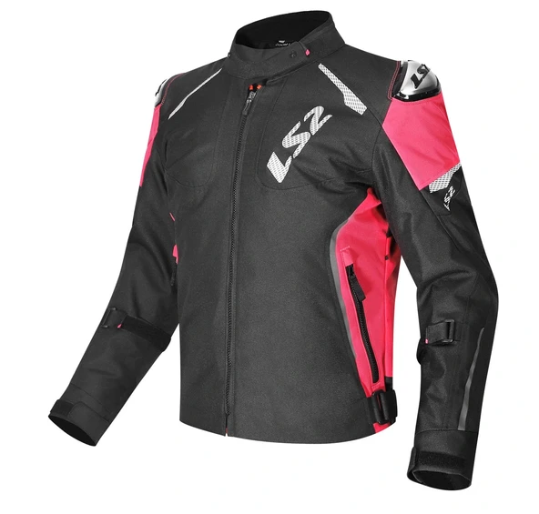 LS2 ZOOM KADIN MONT SİYAH-FUŞYA ürün görseli