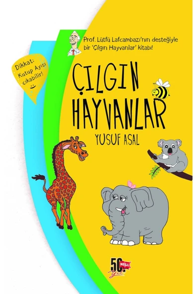 Nesil Yayınları Çılgın Hayvanlar Ciltli ürün görseli 1