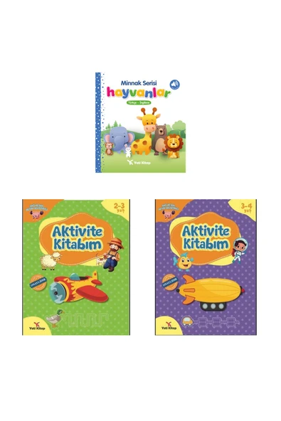 yeti kitap Evde Dikkat Güçlendirme Setim 3 Yaş ürün görseli 1