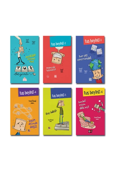 Nesil Yayınları Tuş Beyinli Tüm Serisi 6 Kitap Set ürün görseli 1