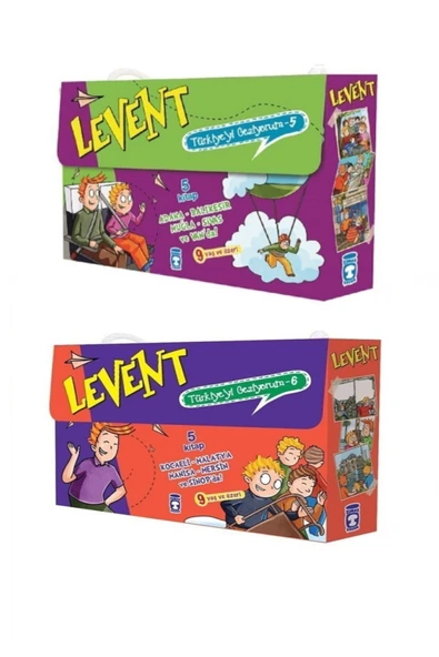 Timaş Çocuk Levent Türkiye’yi Geziyorum Serisi 5. Ve 6. Set 10 Kitap ürün görseli 1
