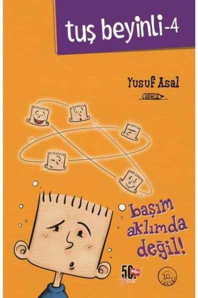 Nesil Yayınları Tuş Beyinli 4 - Başım Aklımda Değil (CİLTLİ) ürün görseli 1