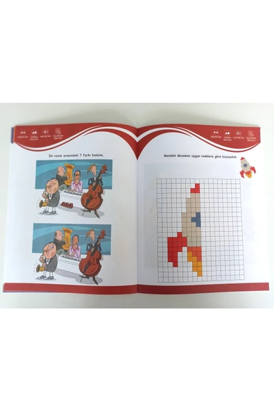 yeti kitap 2-4 Yaş Beyin Geliştirme Etkinlik Setim - Resim 6