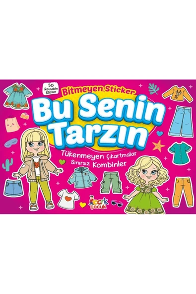 Bıcırık Yayınları Bitmeyen Sticker Bu Senin Tarzın / Erdi Doğan / Bıcırık Yayınları / 9786256167155 ürün görseli 1