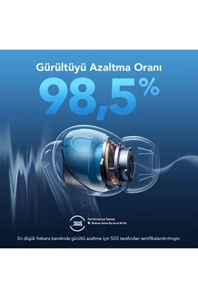 Soundcore Liberty Yeni Nesil Anker TWS Gerçek Kablosuz Bluetooth Kulaklık - Siyah, - 2