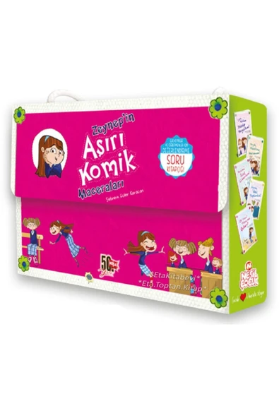 Nesil Yayınları Zeynep'in Aşırı Komik Maceraları Hikaye Seti (5 Kitap) ürün görseli 1