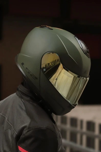 STROBE 2 MAT YEŞİL KASK