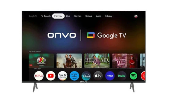 Onvo 55OVF5000AQ Frameless 4K Ultra HD 55" 140 Ekran Uydu Alıcılı Google Smart QLED TV - 2