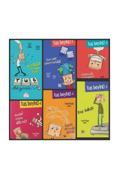 Nesil Yayınları Tuş Beyinli 1-2-3-4-5-6 Kitap Seti /yusuf Asal / Ciltli ürün görseli 1