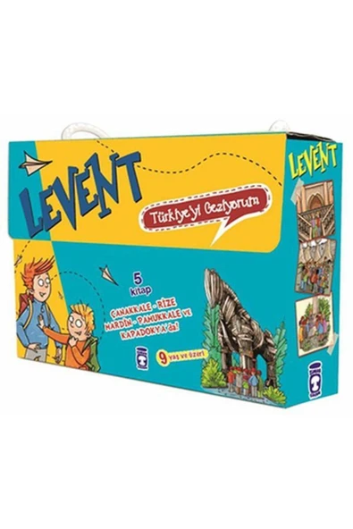 Timaş Yayınları Levent Türkiyeyi Geziyorum 1 Set - (5 Kitap) Inları ürün görseli 1