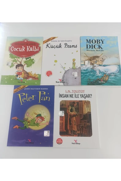 yeti kitap 10-14 Yaş Dünya Klasikleri Setim ( 5 Kitap) ürün görseli 1