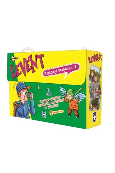 Timaş Yayınları Levent Türkiye’yi Geziyorum Serisi 3. Set (5 Kitap) ürün görseli 1