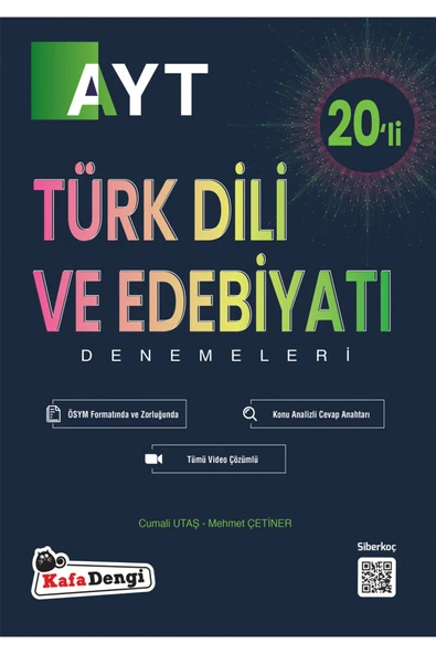 Kafa Dengi Yayınları Kafadengi Ayt Edebiyat Deneme ürün görseli 1