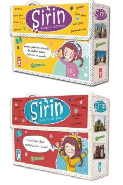Timaş Çocuk Şirin Istanbulu Geziyorum Seti 1 Ve 2 ... 10 Kitap ürün görseli 1