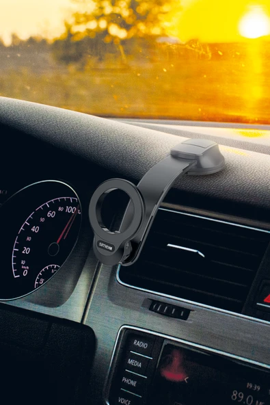 Simex  Magsafe Esnek Torpido Göpüs Telefon Tutucu ST-206 Potent - 4