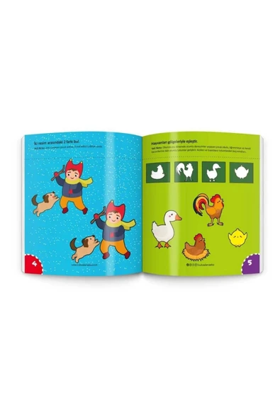 yükselen zeka Ilk Çizim Kitabım 3lü Set 2-4 Yaş Yaz-sil - Resim 7