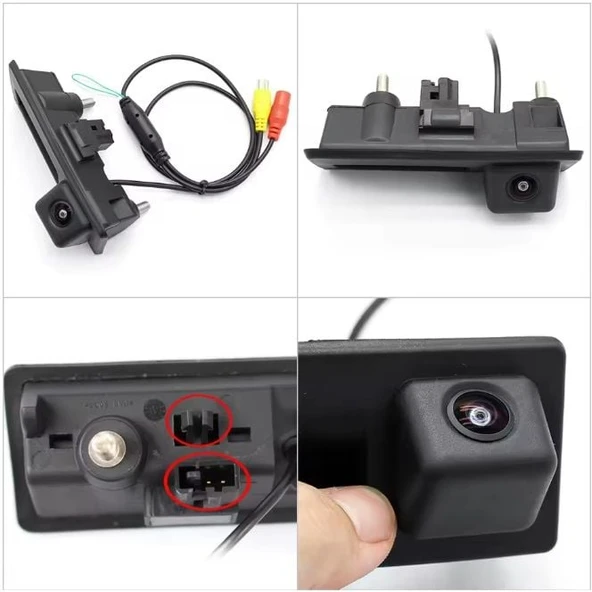 AEMPART Vw jetta passat tiguan geri görüş kamerası bagaj açma düğmeli