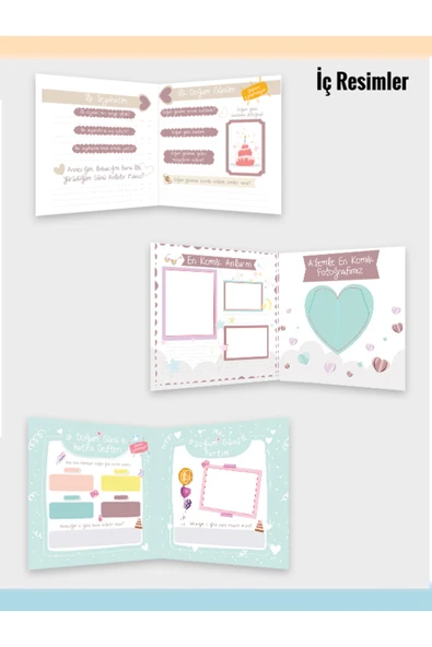 yeti kitap Baby Shower Kitabı ( Bebek Günlüğü) - Resim 3