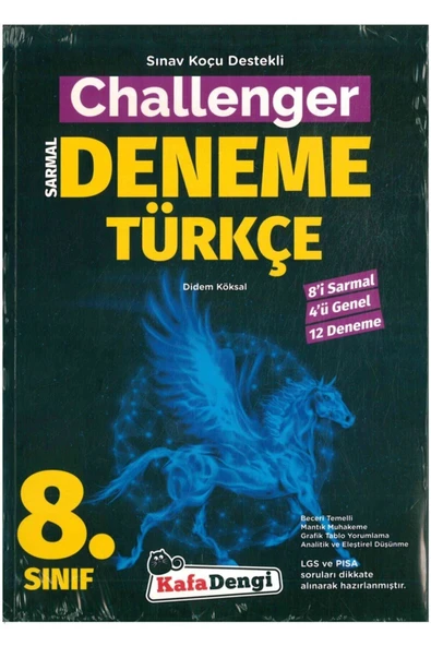 Kafa Dengi Yayınları Kafadengi 8. Sınıf Lgs Challenger Türkçe Sarmal Deneme ürün görseli 1