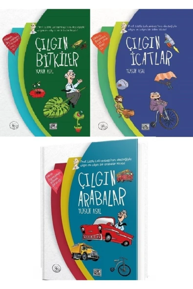 Genç Nesil 3 Kitap Yusuf Asal Serisinden Çılgın Serisi ürün görseli 1