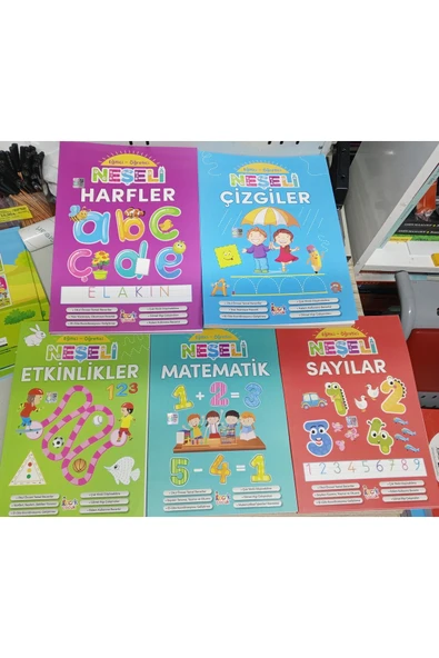 Bıcırık Yayınları EĞİTİCİ-ÖĞRETİCİ AKTİVİTE KİTAP SET- 5 Lİ ürün görseli 1