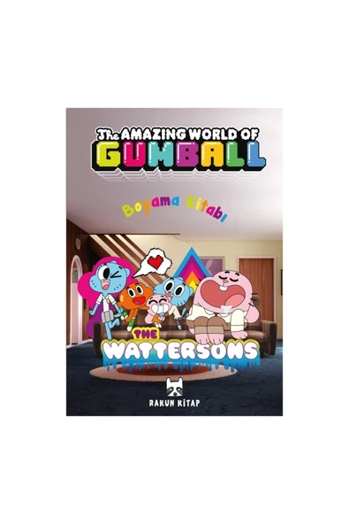 Rakun Kitap Gumball Boyama Kitabı 4'lü Set - Resim 4