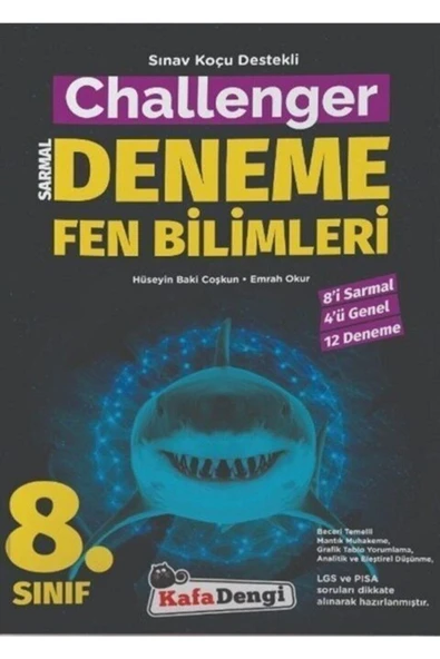 Kafa Dengi Yayınları Güncel 8.sınıf Challenger Fen Bilimleri Branş Denemesi (12'li) (tümü Video Çözümlü) ürün görseli 1