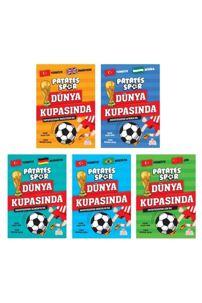 Nesil Yayınları Yusuf Asal Patatesspor Dünya Kupasında Seti (5 Kitap) ürün görseli 1