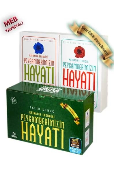 Nesil Yayınları Kainatın Efendisi Peygamberimizin Hayatı Salih Suruç 2 Cilt Yeni Baskı Özel Kutulu - 2