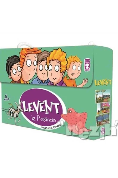 Timaş Çocuk Levent İz Peşinde (5 Kitap Takım) ürün görseli 1