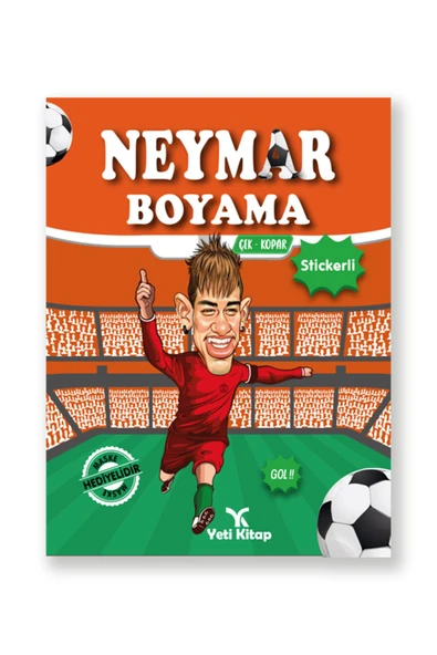 yeti kitap Futbolcu Boyama Kitapları (ronaldo Messi Neymar Mbappe Efsaneler) - 3