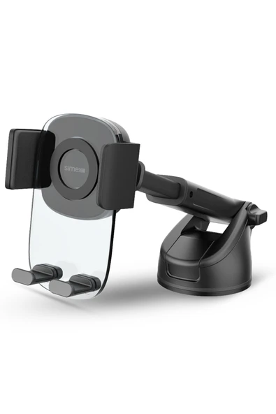 Simex Araç içi Cam ve Göğüs İçin Nano Cam Gövdeli Sıkıştırmalı Telefon Tutucu Claro Long - 2