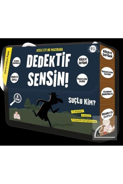 Nesil Çocuk Yayınları Nesil Çocuk 3. Ve 4. Sınıf Dedektif Sensin 4 Kitap Hikaye Seti 2023 ürün görseli 1