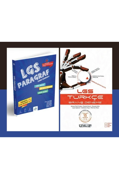 Tammat Yayınları Lgs Paragraf Soru Bankası Ve Level Up 15’li Türkçe Denemesi Seti 2023 ürün görseli 1